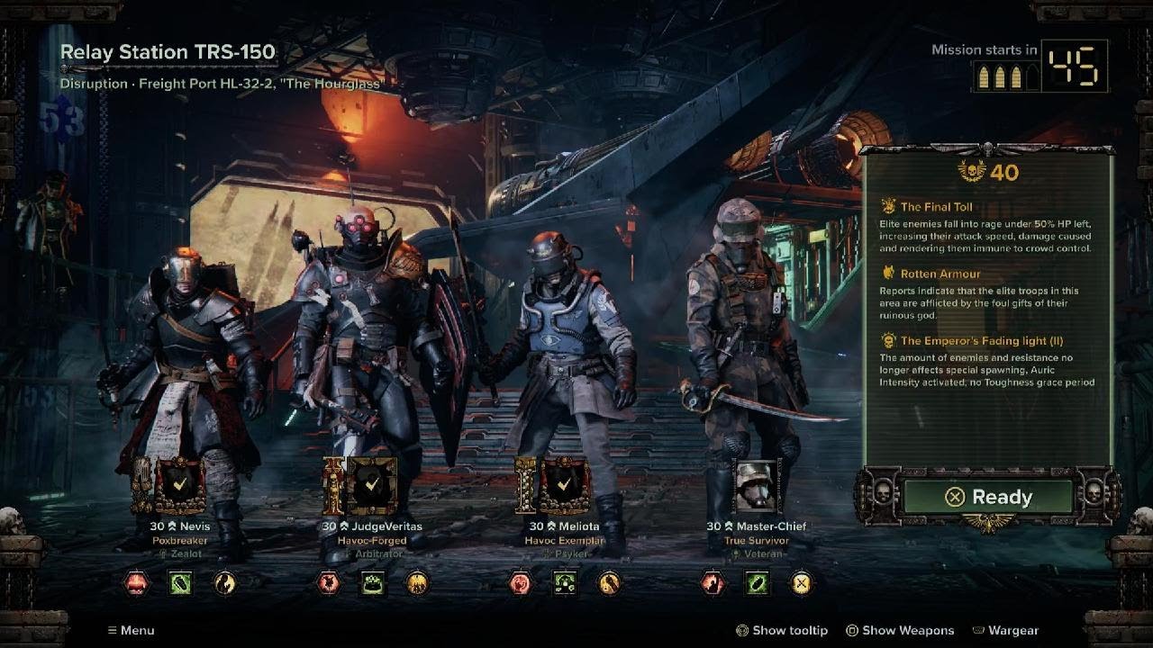 Darktide / Havoc 40 / Veteran #yosho 