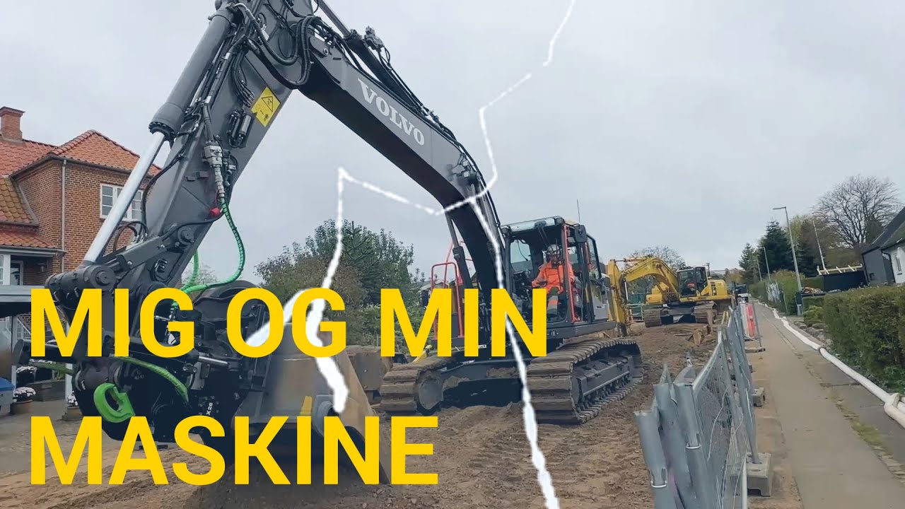 Mig og min el-gravemaskine (på prøve)