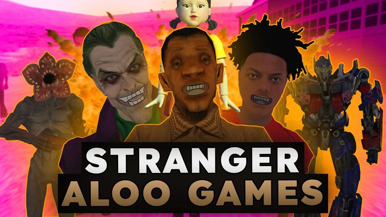 Stranger Aloo Games 🥔🔥 #metalgaming