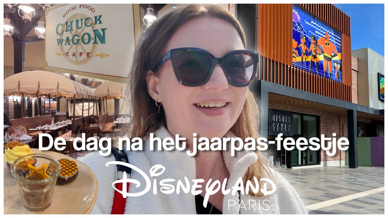 DISNEYLAND PARIS VLOG MAART 2025 | ETEN BIJ CHUCK WAGON CAFÉ & DISNEY STYLE & GLAMOUR BEKIJKEN