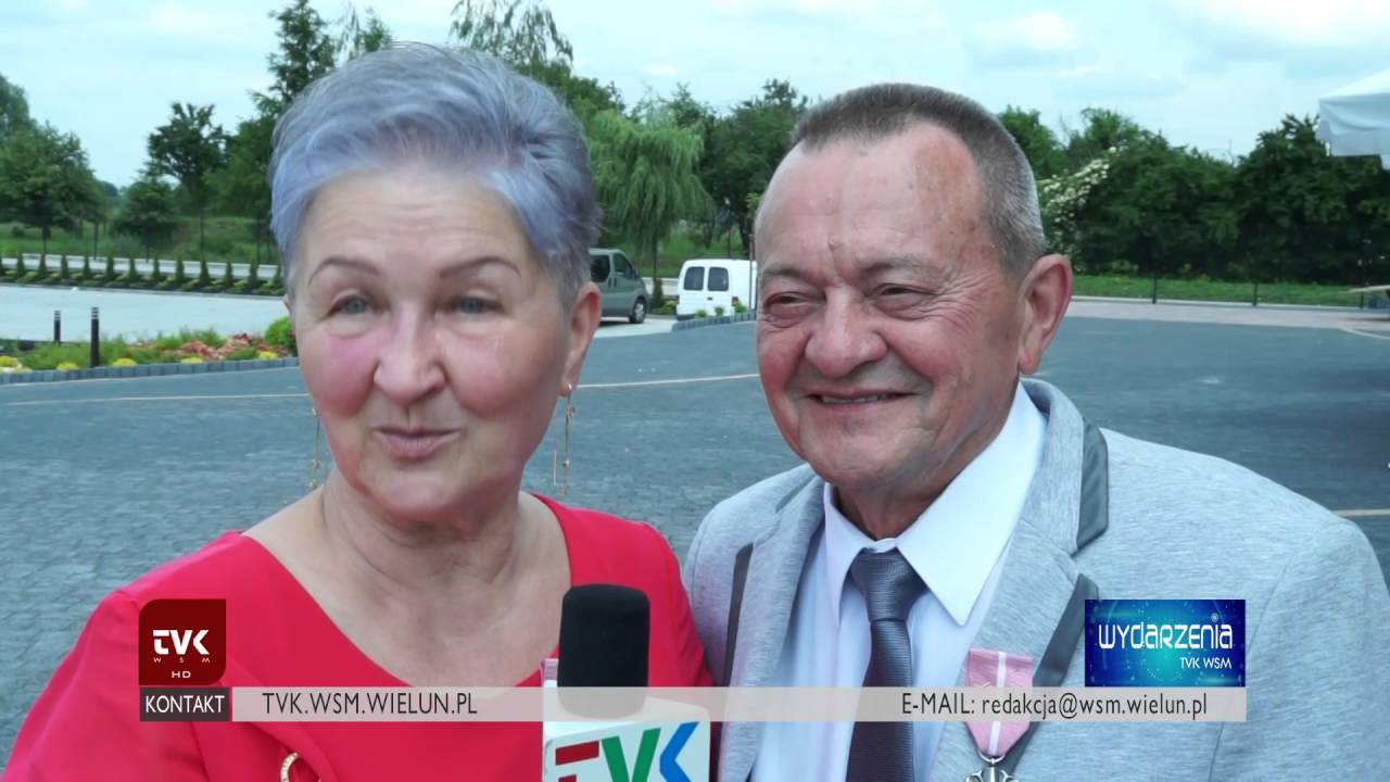 TVK Wieluń - uroczystość jubileuszu 50-lecia pożycia małżeńskiego