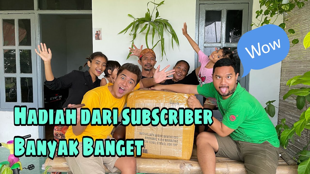 WOW DAPAT KIRIMAN HADIAH DARI SUBSCRIBER BUWANYAK BANGET