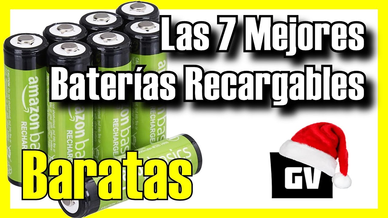 🔥 Las 7 MEJORES Bater&iacute;as Recargables BUENAS y BARATAS de Amazon [2025]✅[Calidad/Precio] Pilas