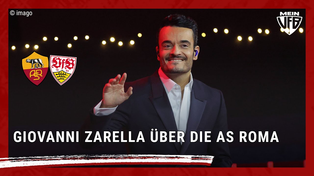 Giovanni Zarella &uuml;ber die AS Roma vor dem VfB Spiel | MeinVfB ⚪️🔴
