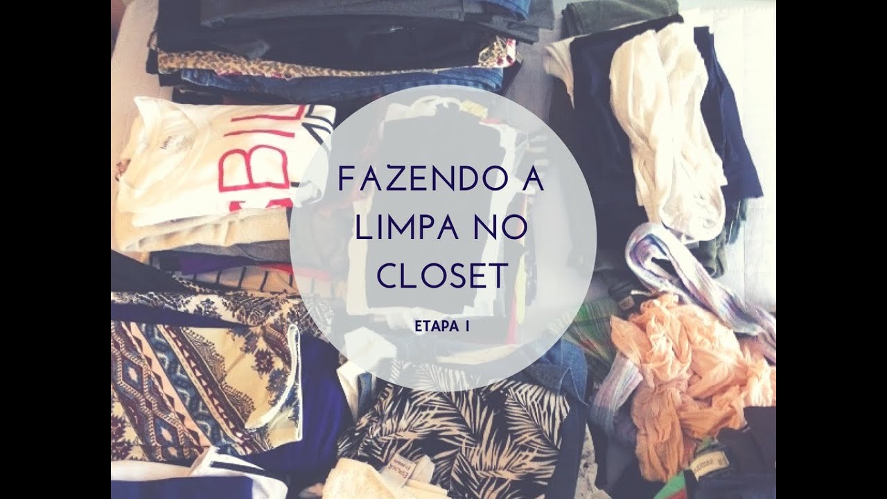 Guia de Estilo, etapa 1: Fazendo a limpa no closet
