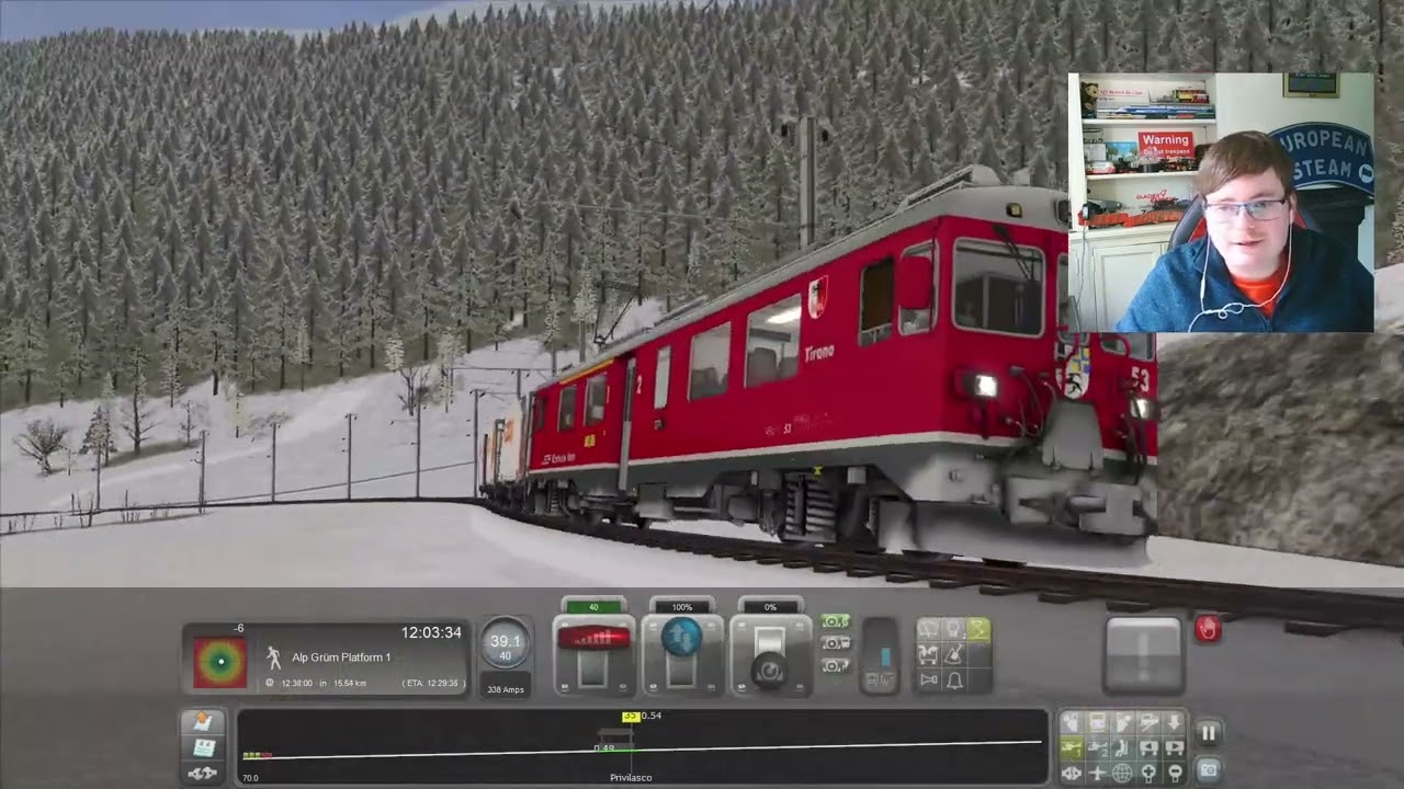 Train Simulator Classic - RhB Bernina Pass Let's Play