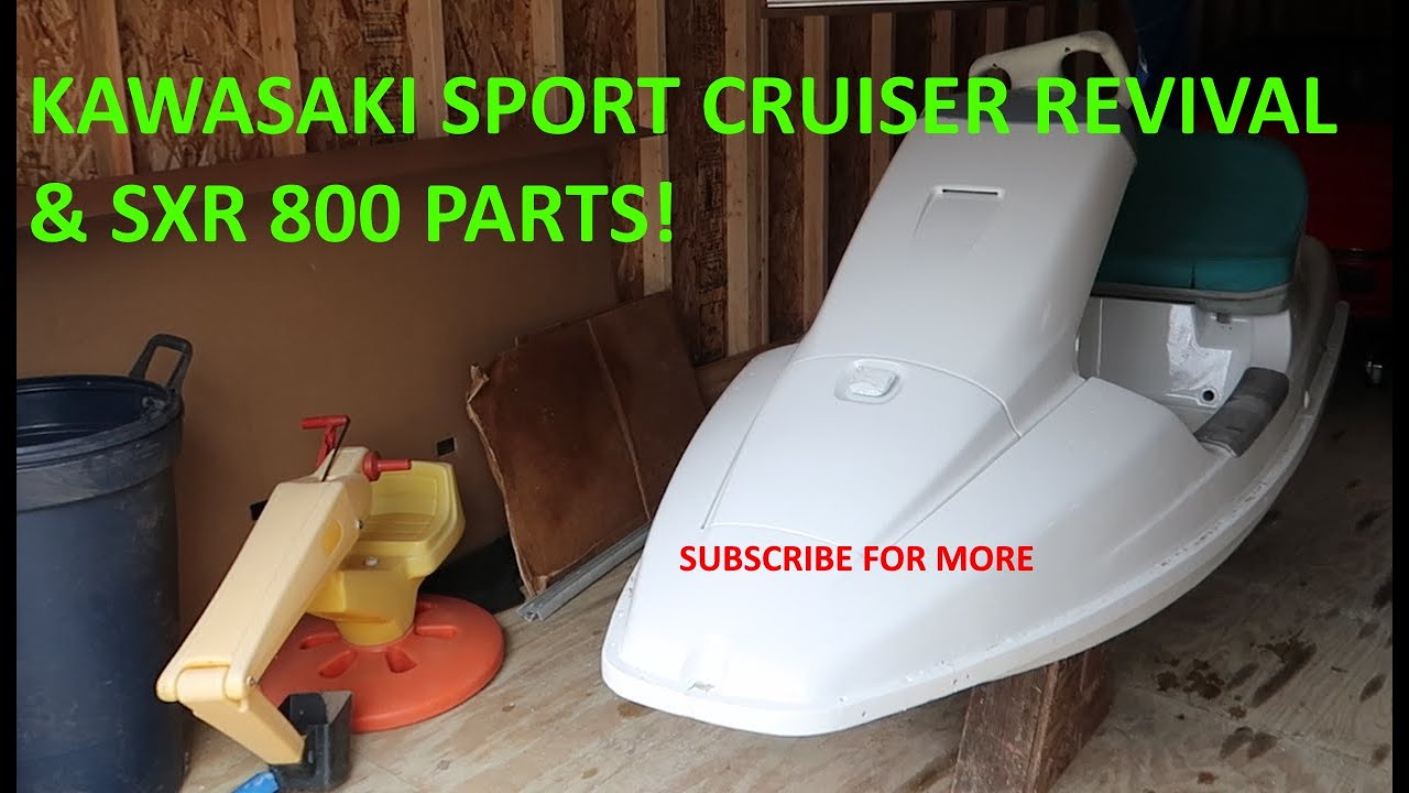 KAWASAKI SC SPORT CRUISER REVIVAL PART 1 + SXR 800 PARTS