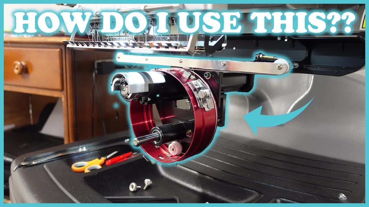 [Quick Demo] Mount the Cap Driver on The Melco Bravo Embroidery Machine