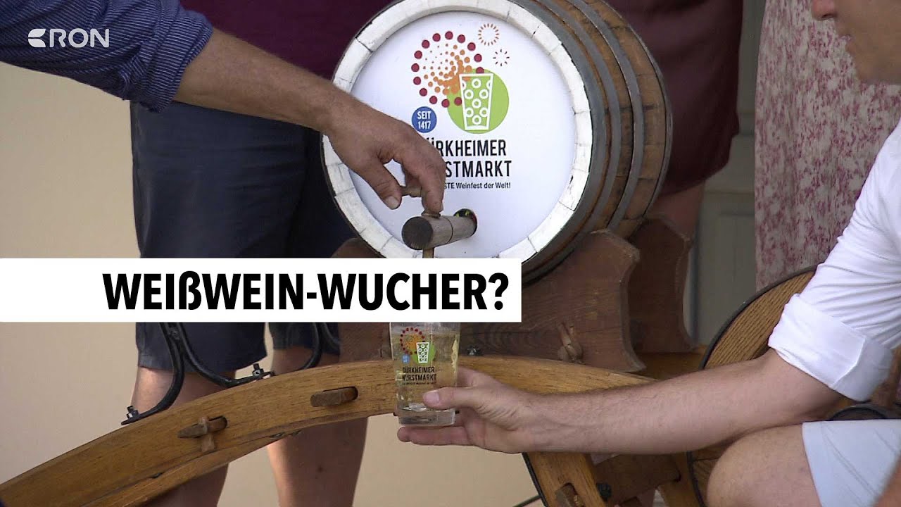 So viel kostet eine Weinschorle auf dem Bad Dürkheimer Wurstmarkt | RON TV