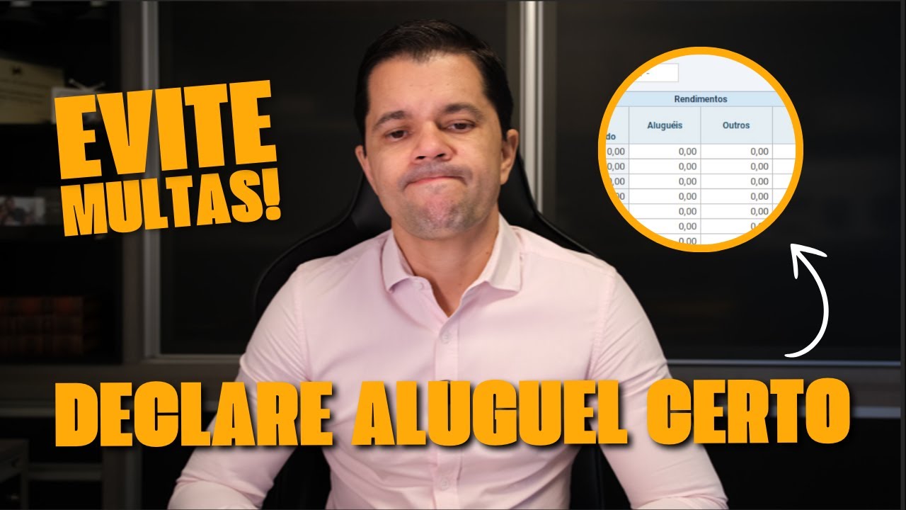 COMO DECLARAR ALUGUEL NO IMPOSTO DE RENDA 2025?
