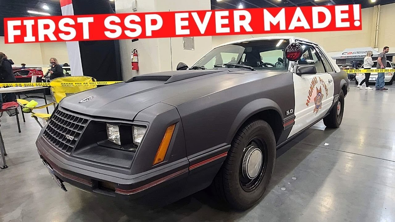 THE FIRST SSP FOXBODY EVER MADE! // 1982 PROTOTYPE CHP MUSTANG... #PITS2021