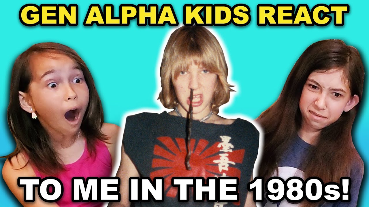 Kids React To My 1980s Home Videos