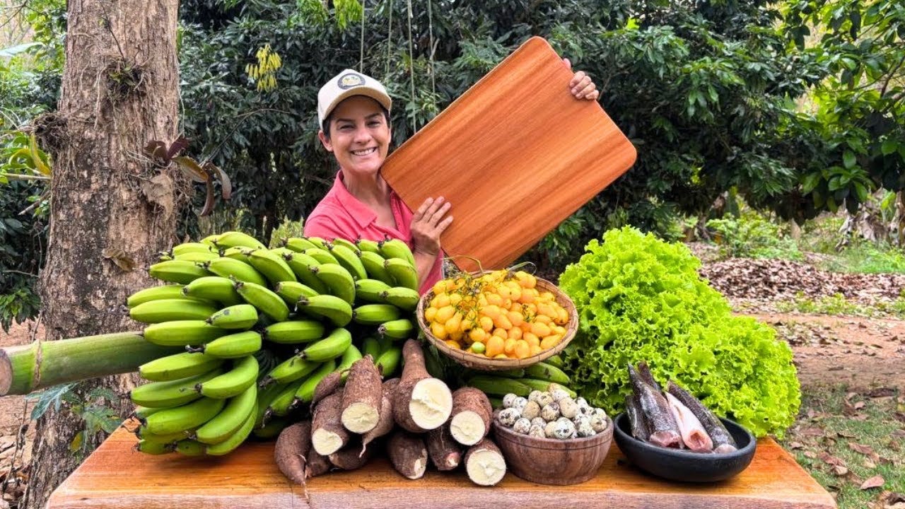 Fitting everything I harvested on the farm onto this snack board