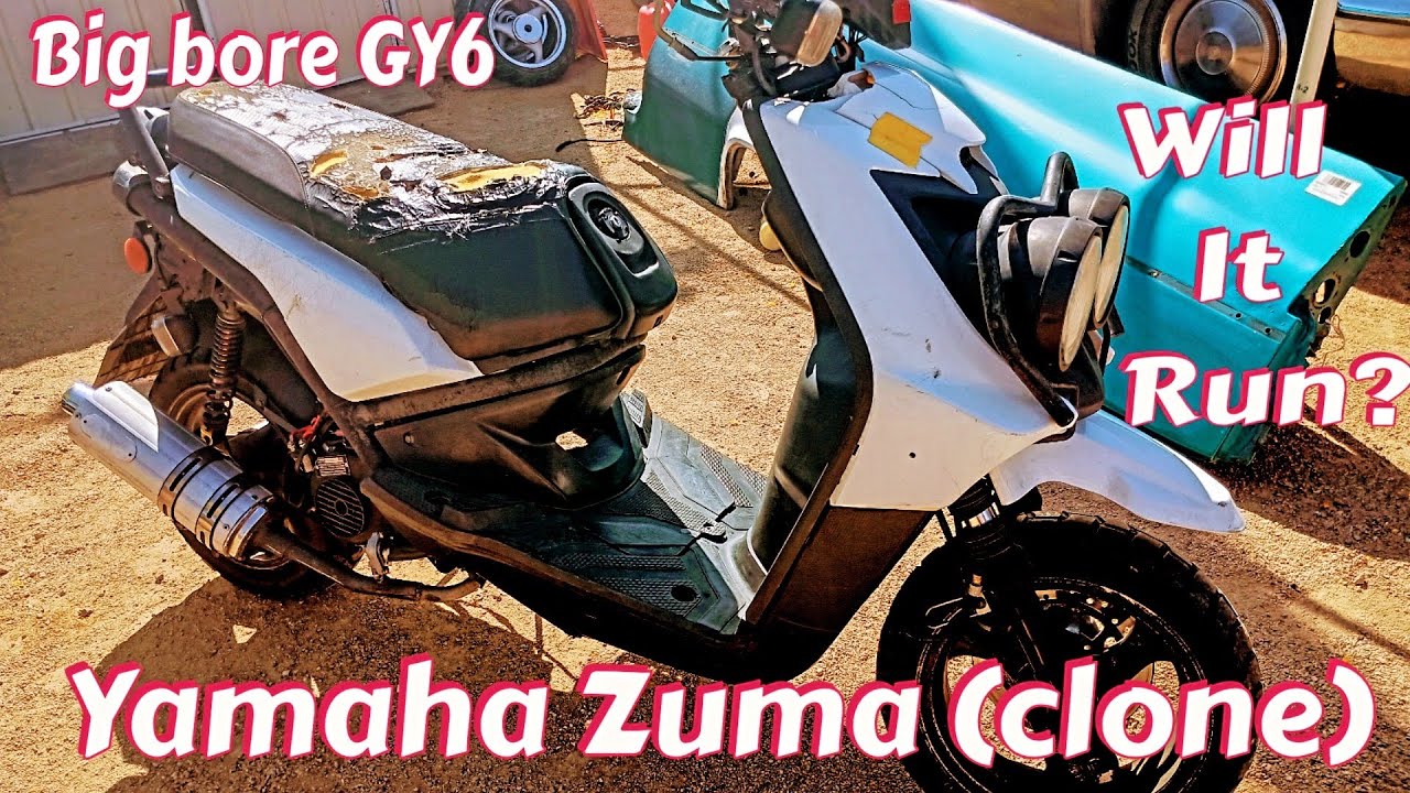 WIL IT RUN ❓️ YAMAHA  ZUMA 125 BWS ( CLONE  ) AUCTION FIND ‼️