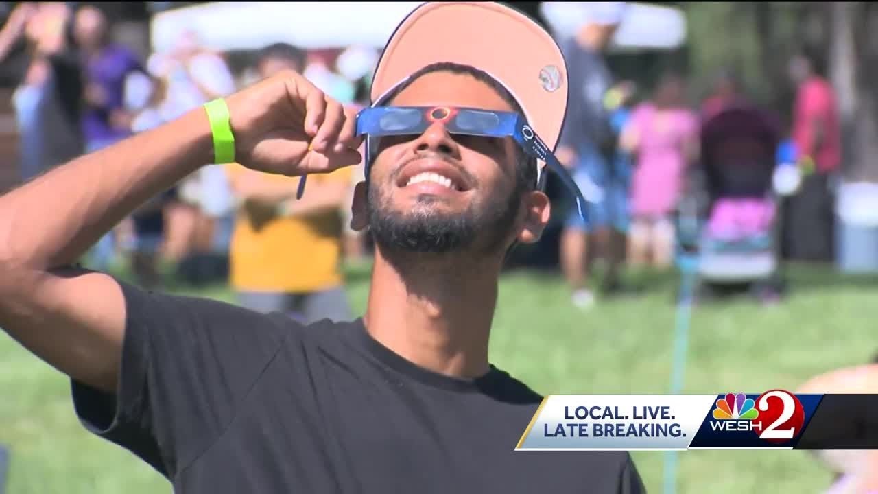 Central Florida residents view rare 'ring of fire' solar eclipse