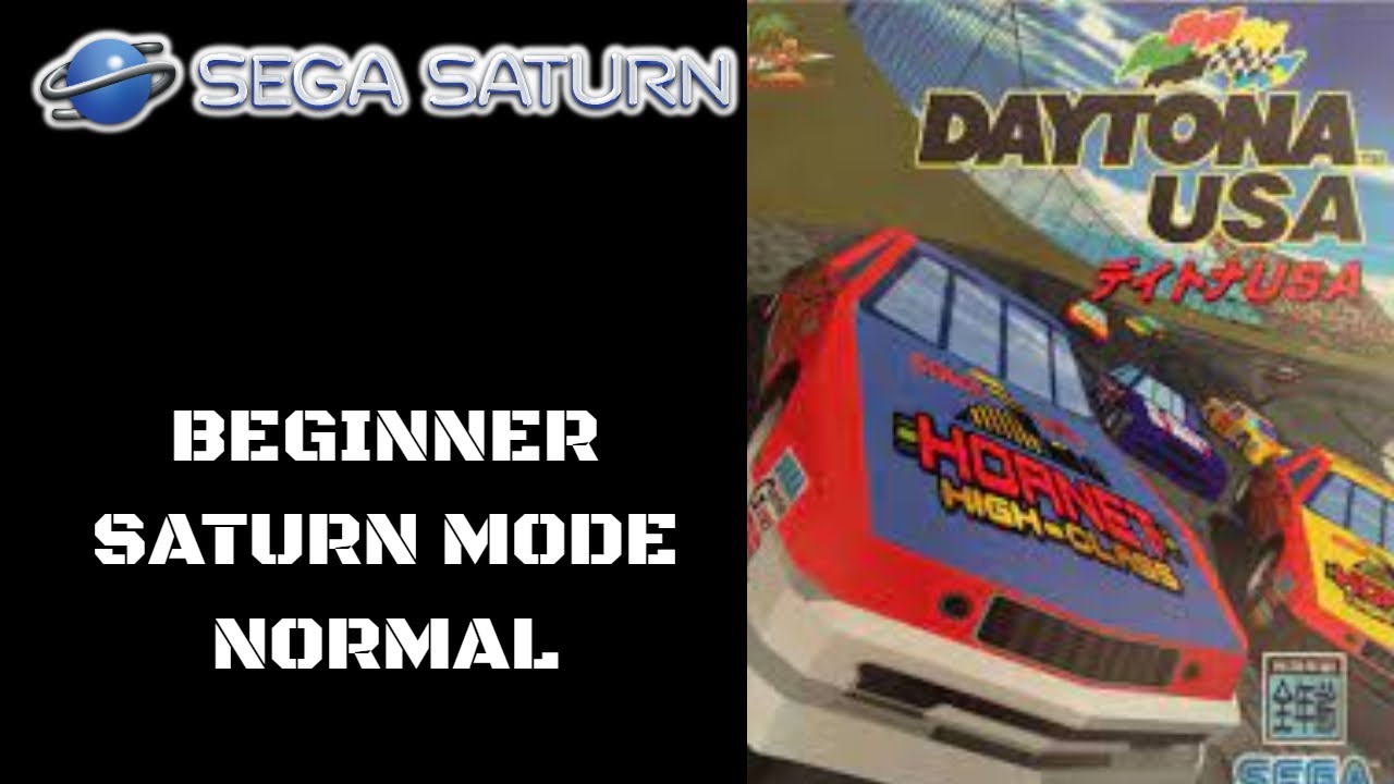 Daytona USA - Sega Saturn - Begginer - Modo Normal