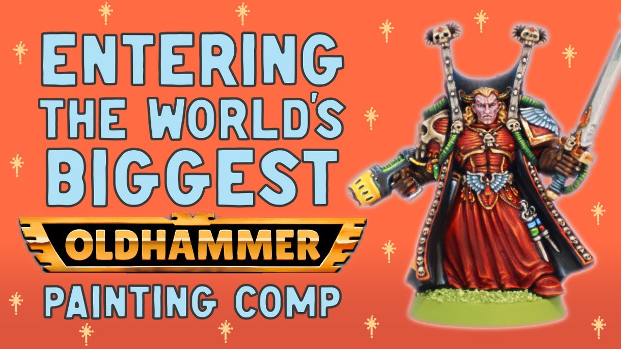 Painting a Classic 40k mini for a comp