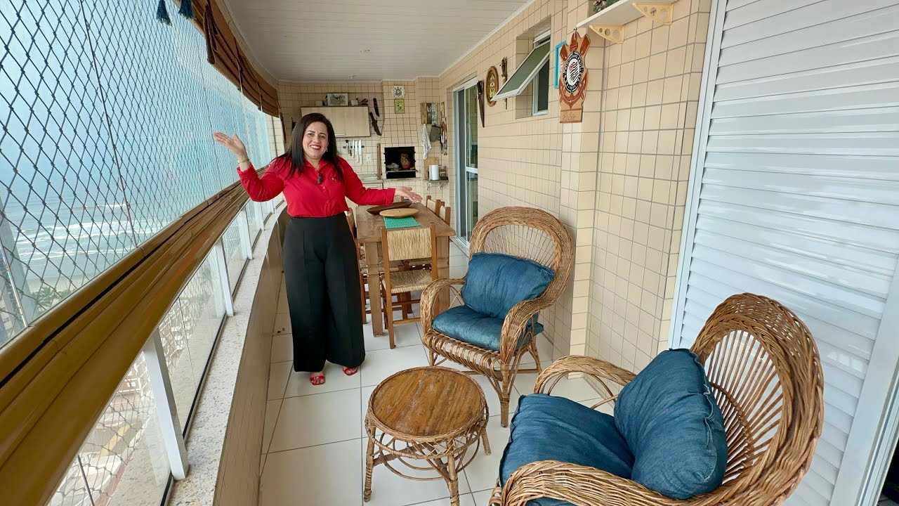 Apartamento espaçoso💎PORTEIRA FECHADA💎😳😍 Na quadra praia 🌊🏄🏻‍♀️