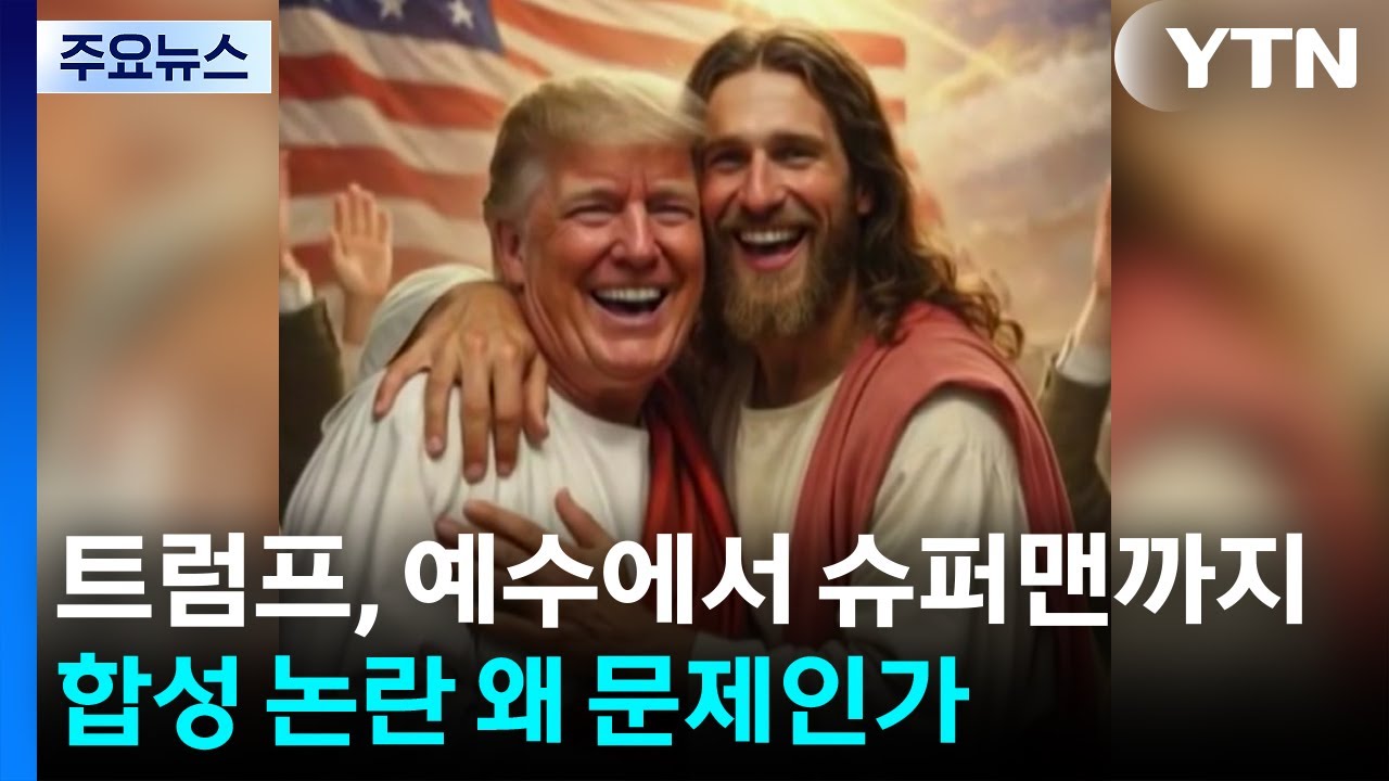 트럼프, 예수에서 슈퍼맨까지...합성 논란 왜 문제인가 / YTN
