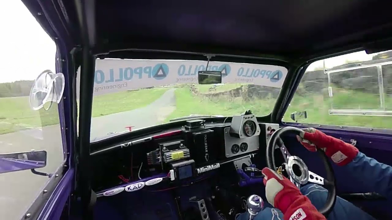 Harewood 2022April 2nd Timed run Hillclimb mini Julian Harber