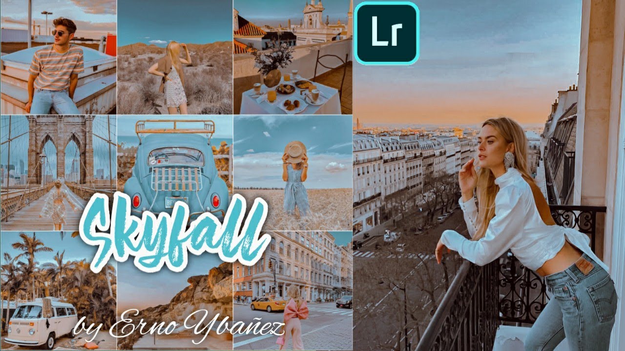 Skyfall Lightroom Preset - Free Lightroom Mobile Preset Free Dng Xmp - Sky Blue Tone