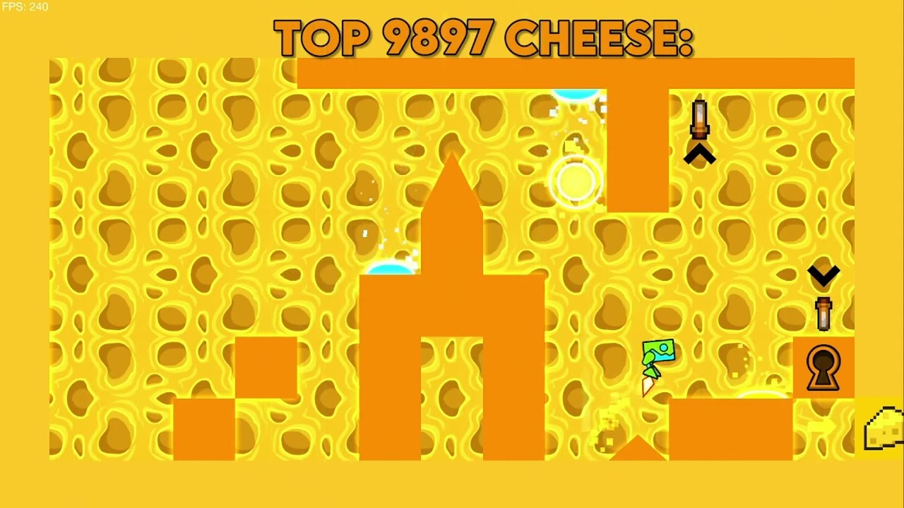 MISERY Playing ONE Room MAX of Top 10,000 Cheese Each Day 104 Geometry Dash