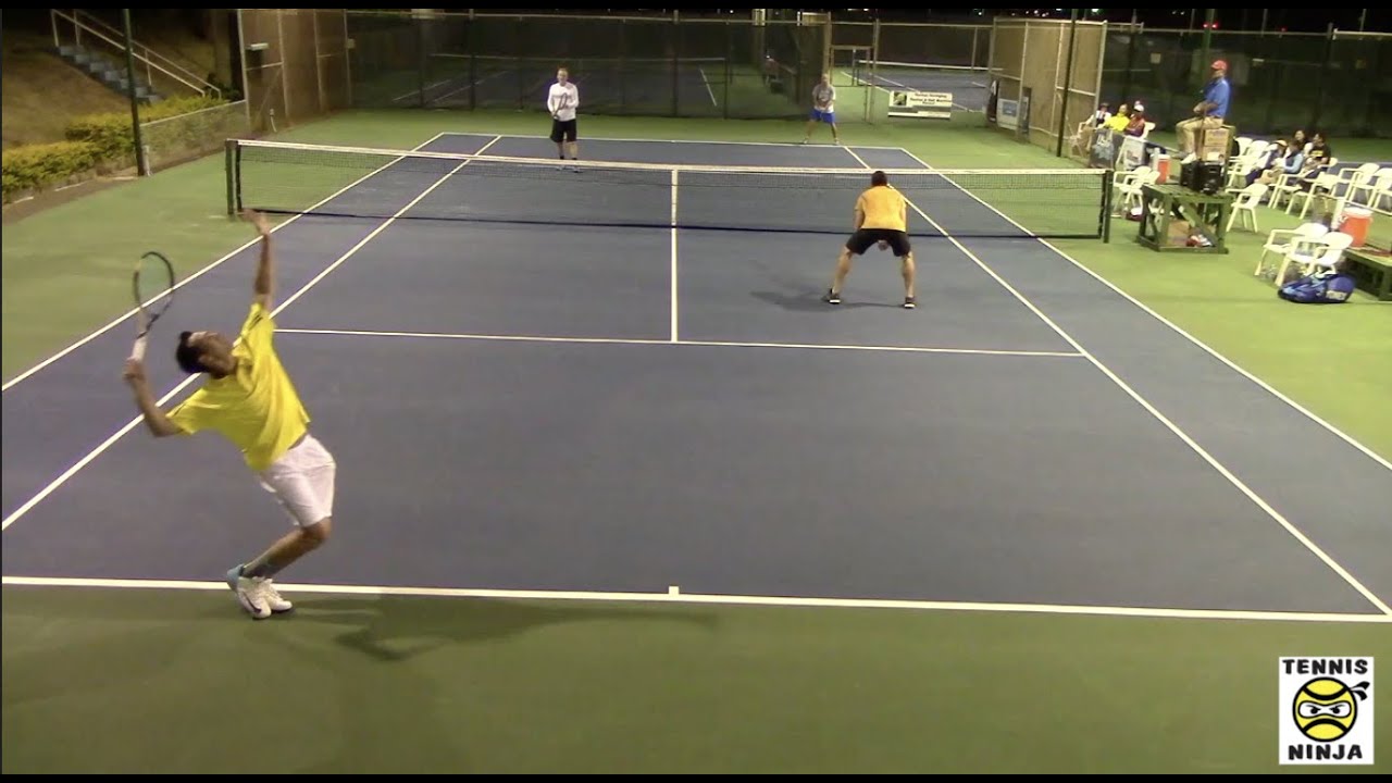 Fitch/Jobe vs. Maatta/Tribler FINALS HIGHLIGHTS - Oahu Club Men's Night Doubles 2016
