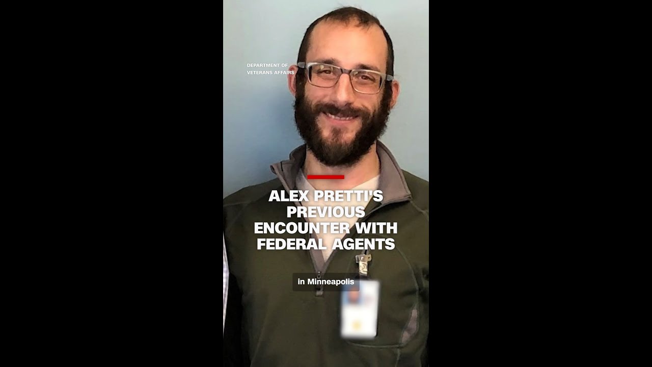 Alex Pretti's previous encounter with federal agents