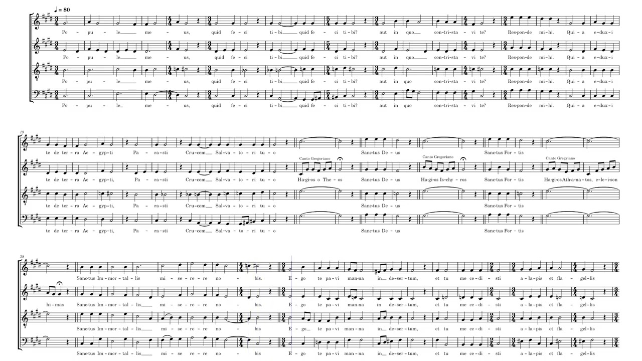 Popule Meus (C#m) - Kyle Kundrat (Good Friday Reproaches)