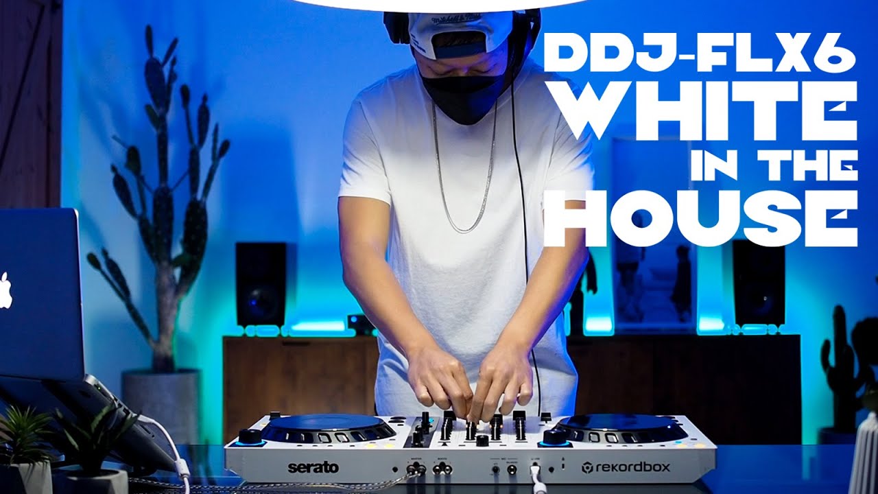 PIONEER DDJ-FLX6 White Edition DJ mix in the House