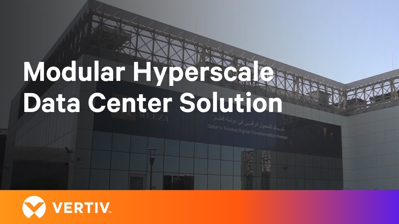 Qatar Data Center Case Study - Vertiv and MEEZA