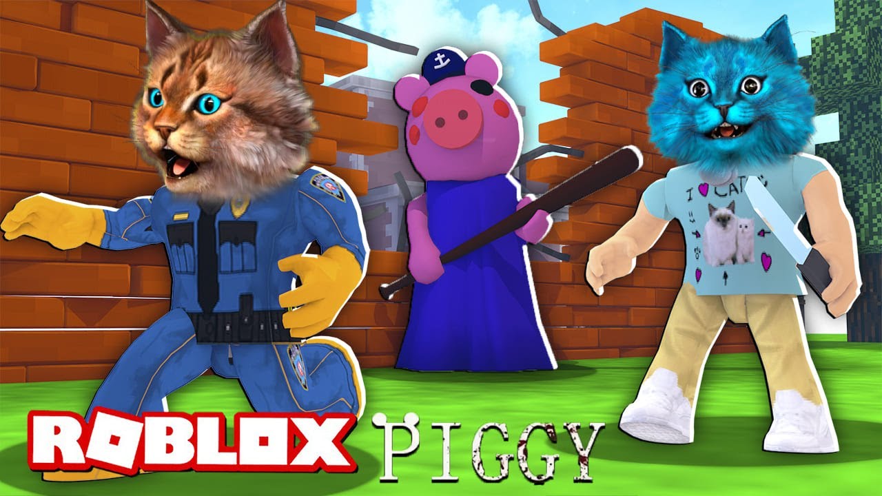 СВИНИНА ПИГГИ ГЛАВА 10 (Roblox Piggy chapter 10) Весёлый Кот и КОТЁНОК ЛАЙК