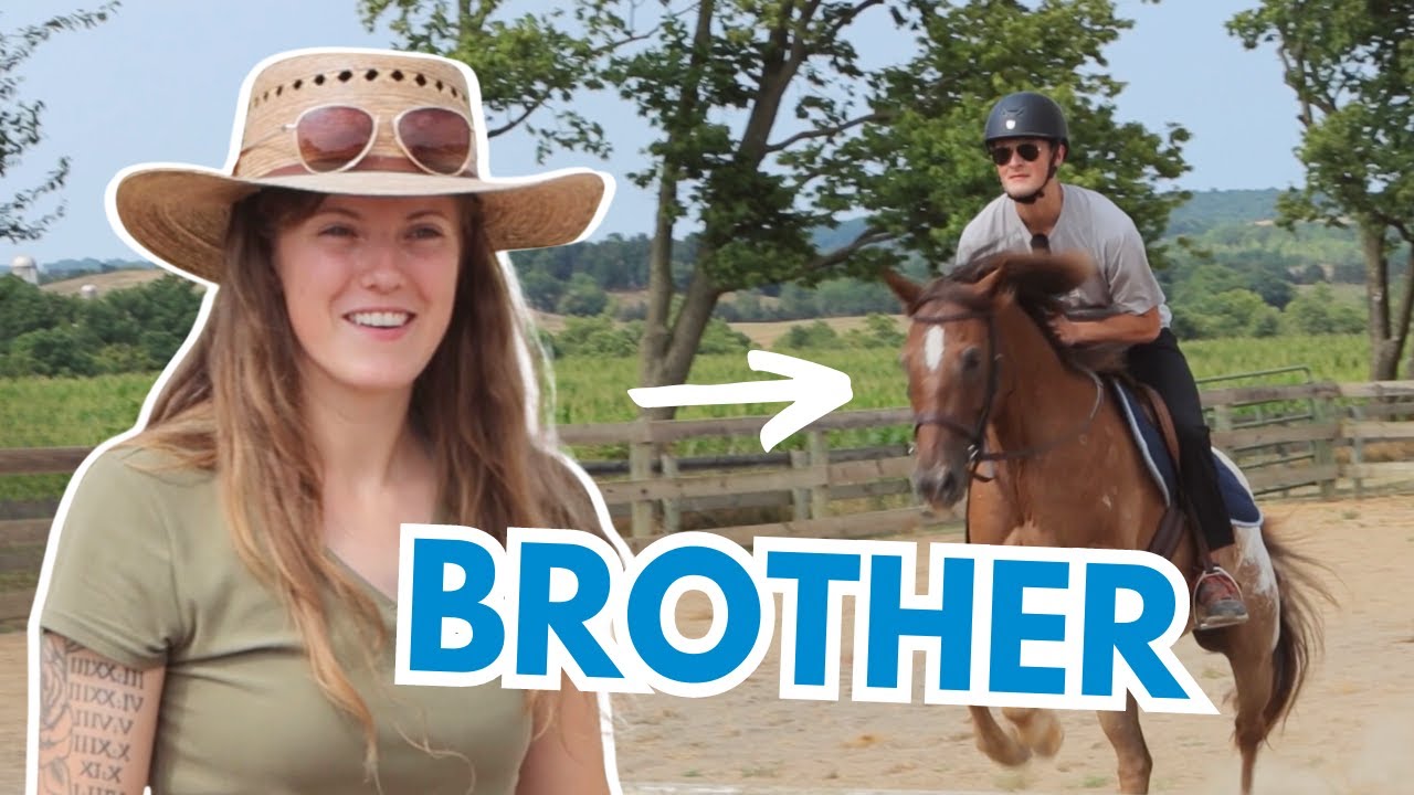 I Made My Brother Ride My Horse