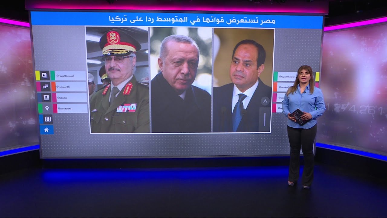 السيسي يرد على تهديدات اردوغان باستعراض قواته البحرية في المتوسط