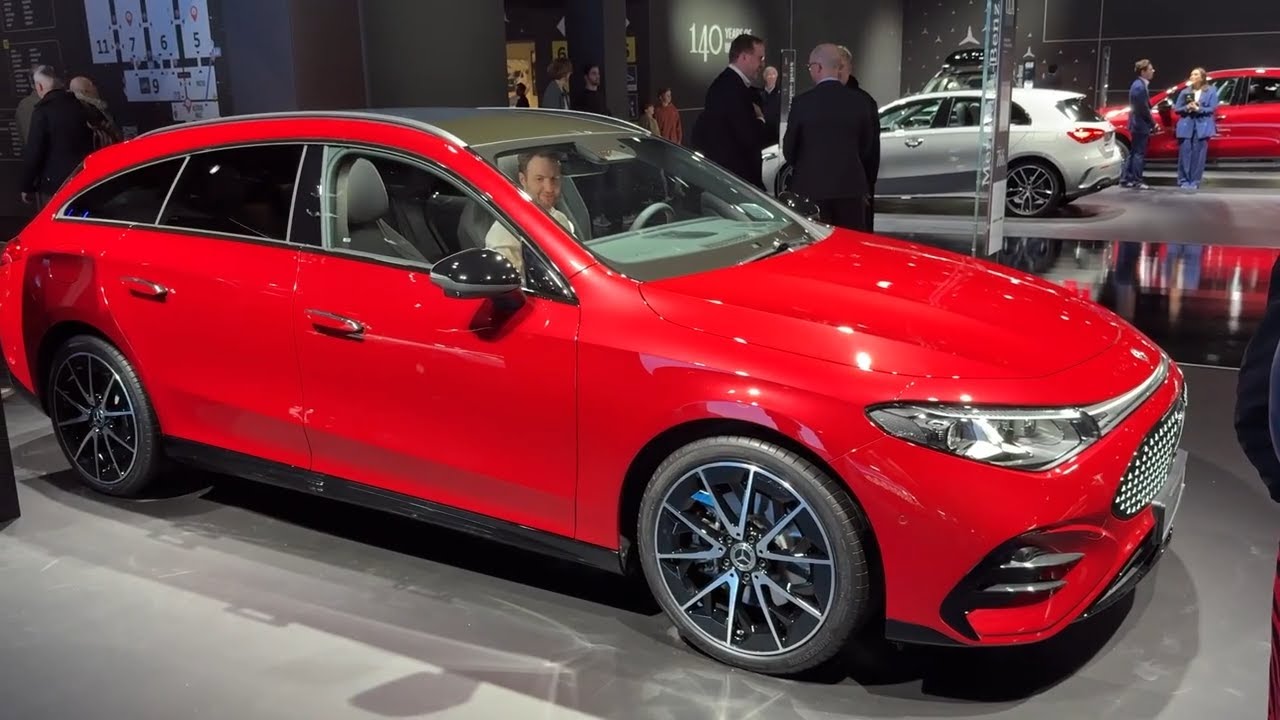 Mercedes CLA Shooting Brake 2026 Walkaround   Bruxelles Motor Show 2026
