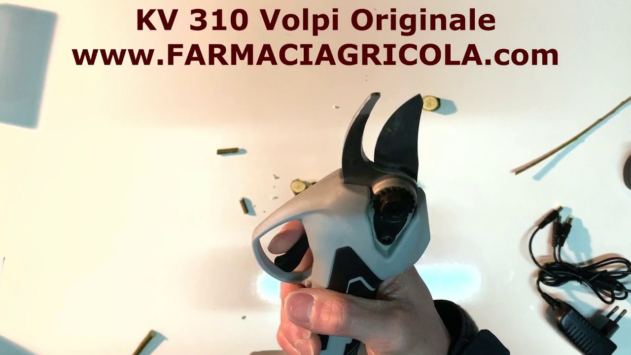 KV310 FORBICI DA POTATURA VOLPI PROGRAMMAZIONE MINIPROVA E RECENSIONE