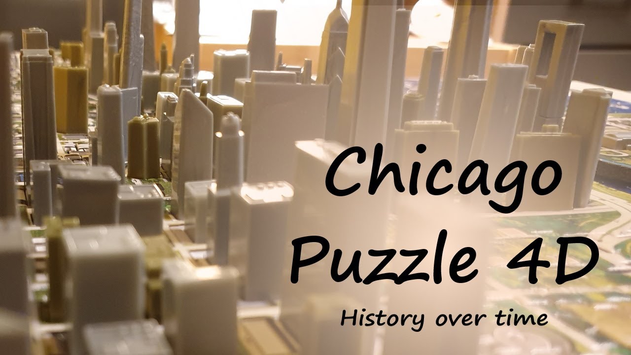 Puzzle 4D - Chicago - history over time puzzle