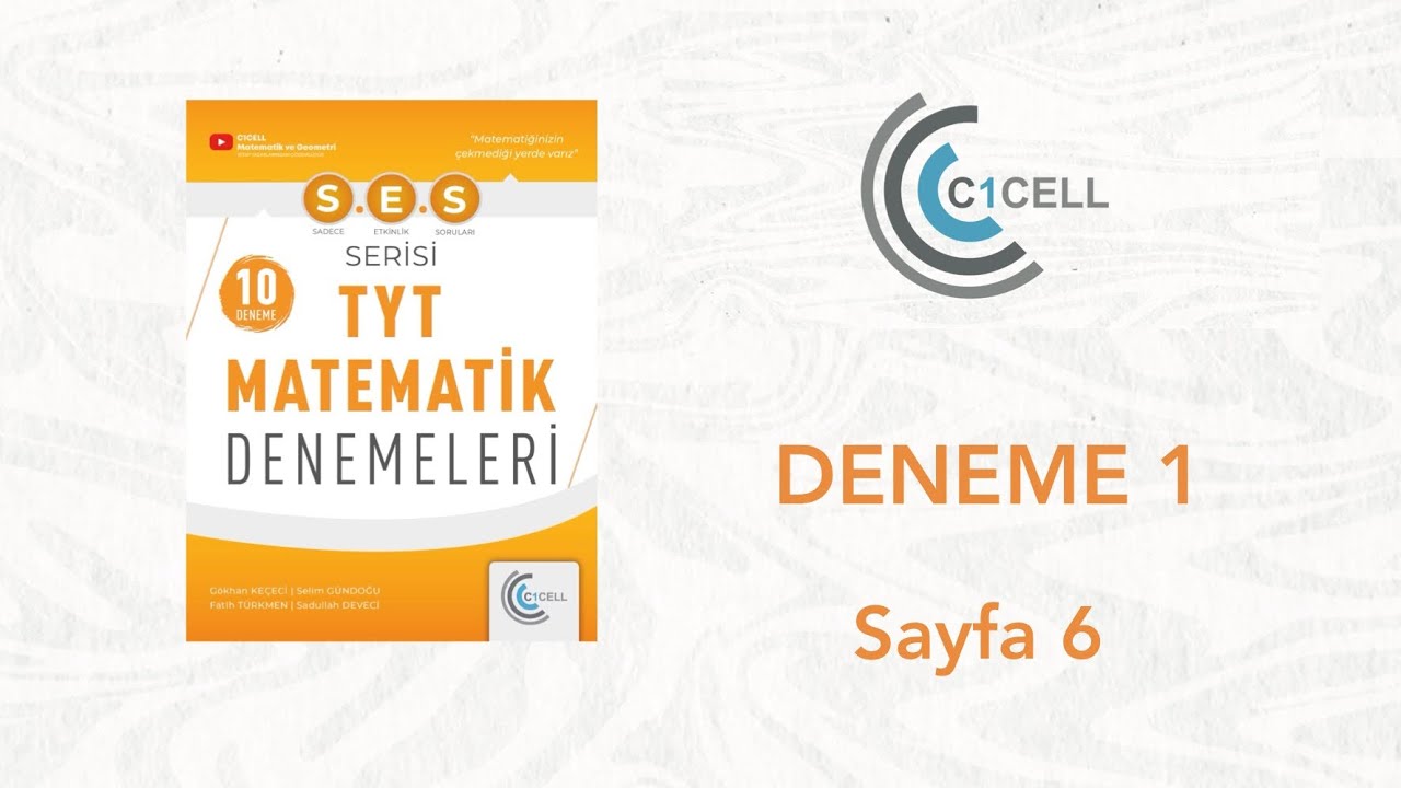 TYT 1 Soru 12-14 (Sayfa 6)