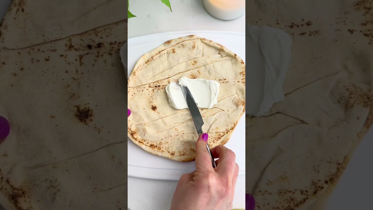Lebanese Breakfast Pita Wrap