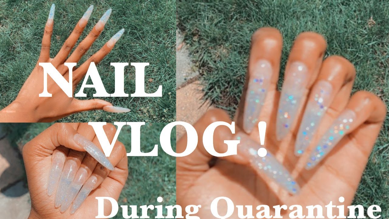 escaping quarantine for my nails | nail vlog