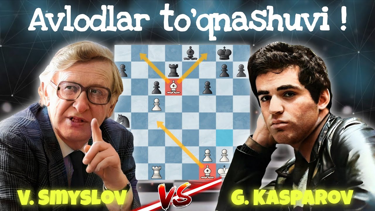 Yoshlik yoki tajriba ? | Garry Kasparov vs Vasily Smyslov | Vilnius 1984 davogarlar matchi final !