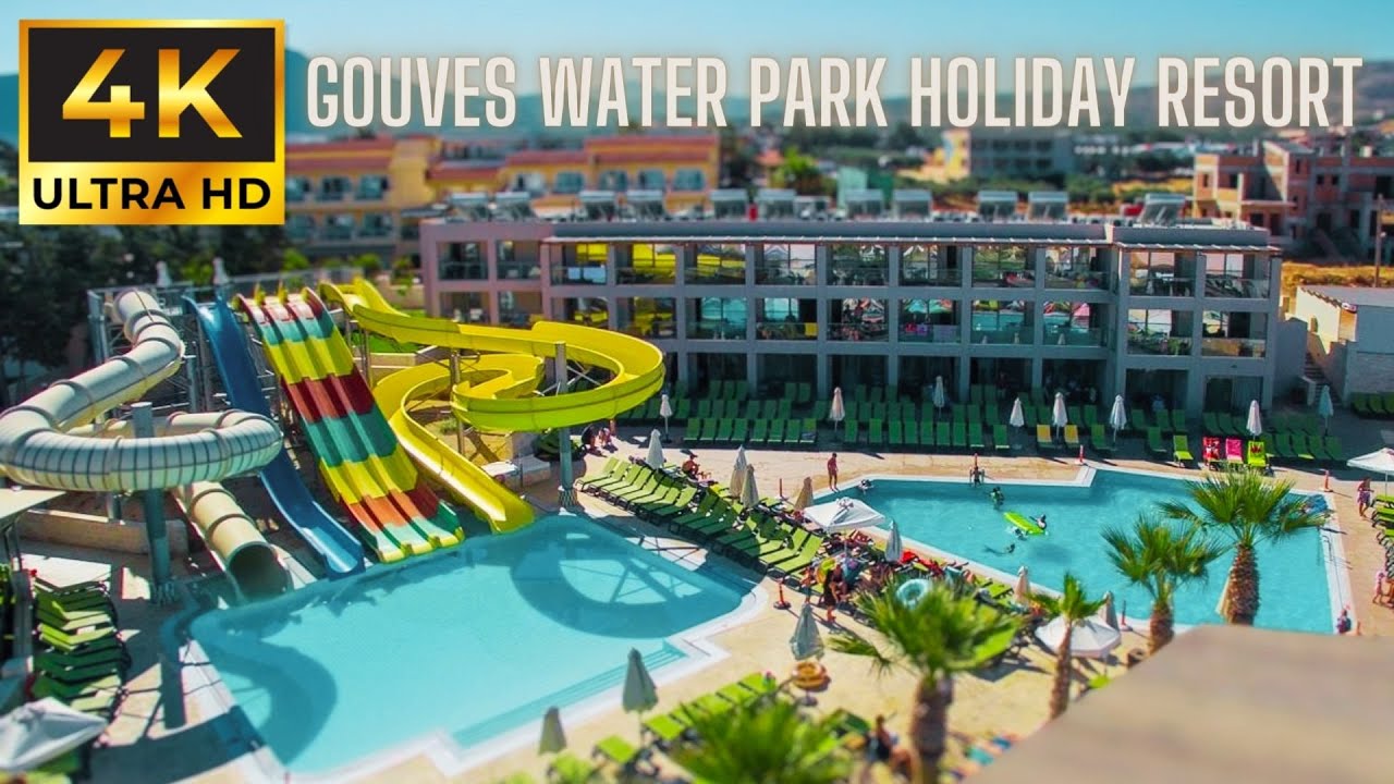 Hotel description Gouves Water Park Holiday Resort 2023 Greece Crete, review