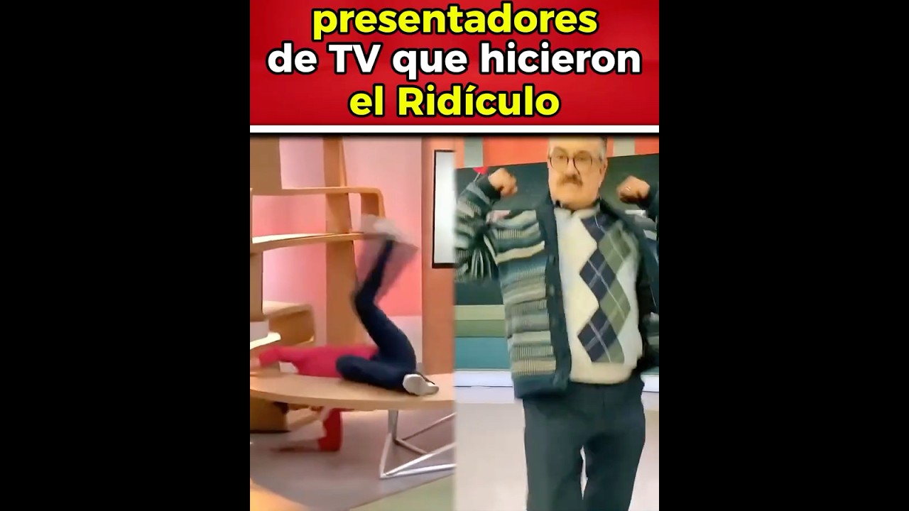 Presentadores de Televisi&oacute;n que Hicieron el Rid&iacute;culo en Vivo | Blooper Hist&oacute;rico de la TV