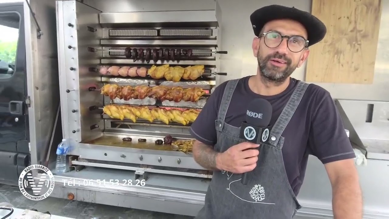 Guillaume dit Guitu - Rotisseur - Robert un habitant - Marché Kléber - Biarritz [en direct 🔴]