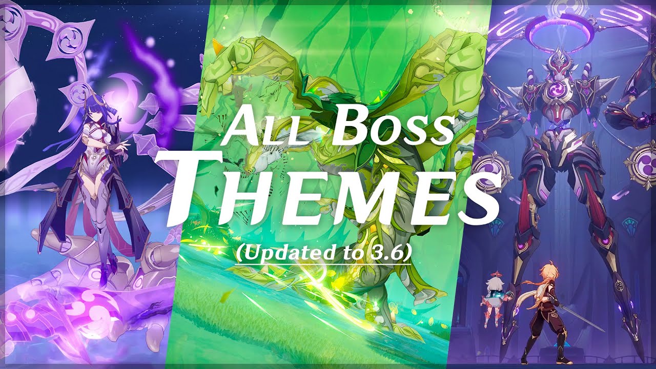 All Boss Themes — Genshin Impact OST (3.6)
