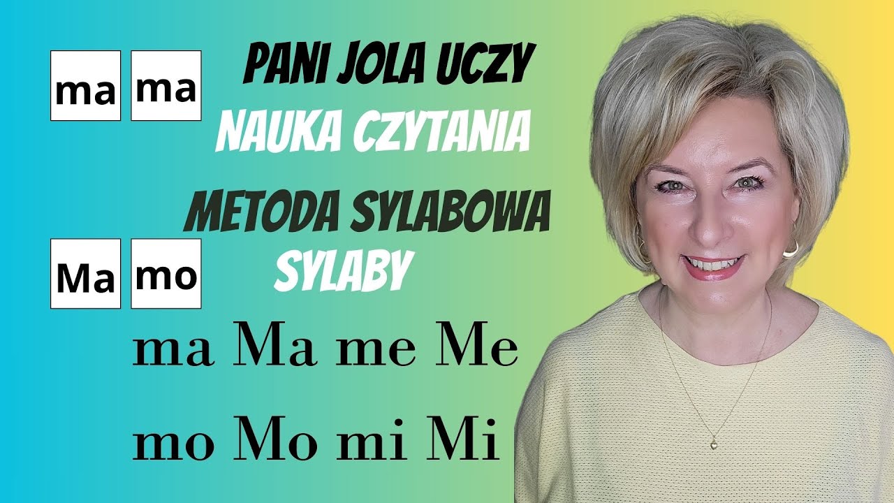 NAUKA CZYTANIA.  Metoda Sylabowa. Sylaby MA, ME, MO, MI . Powt&oacute;rzenie i Utrwalenie Sylab.