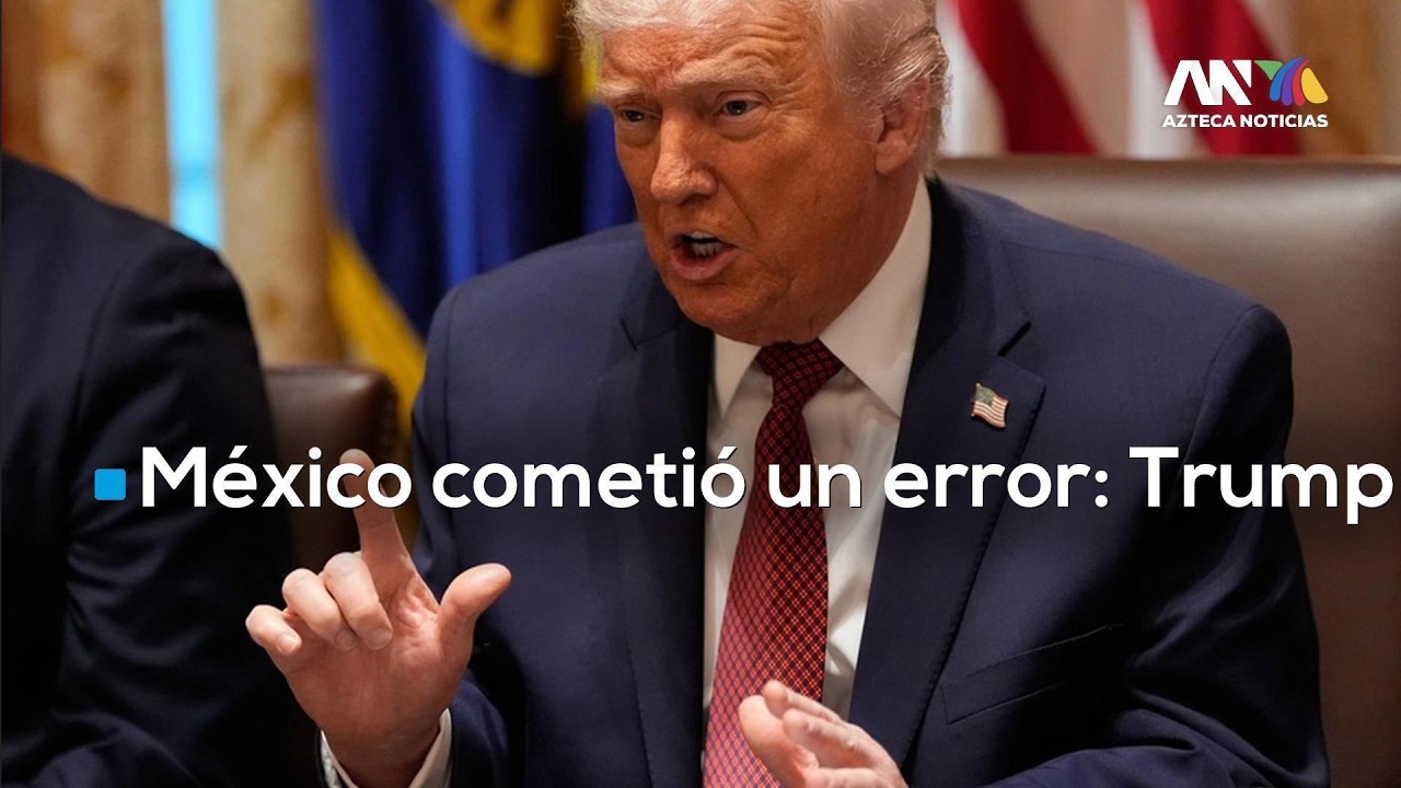 Trump llama a México “epicentro de la maldad” al anunciar alianza militar contra el narco