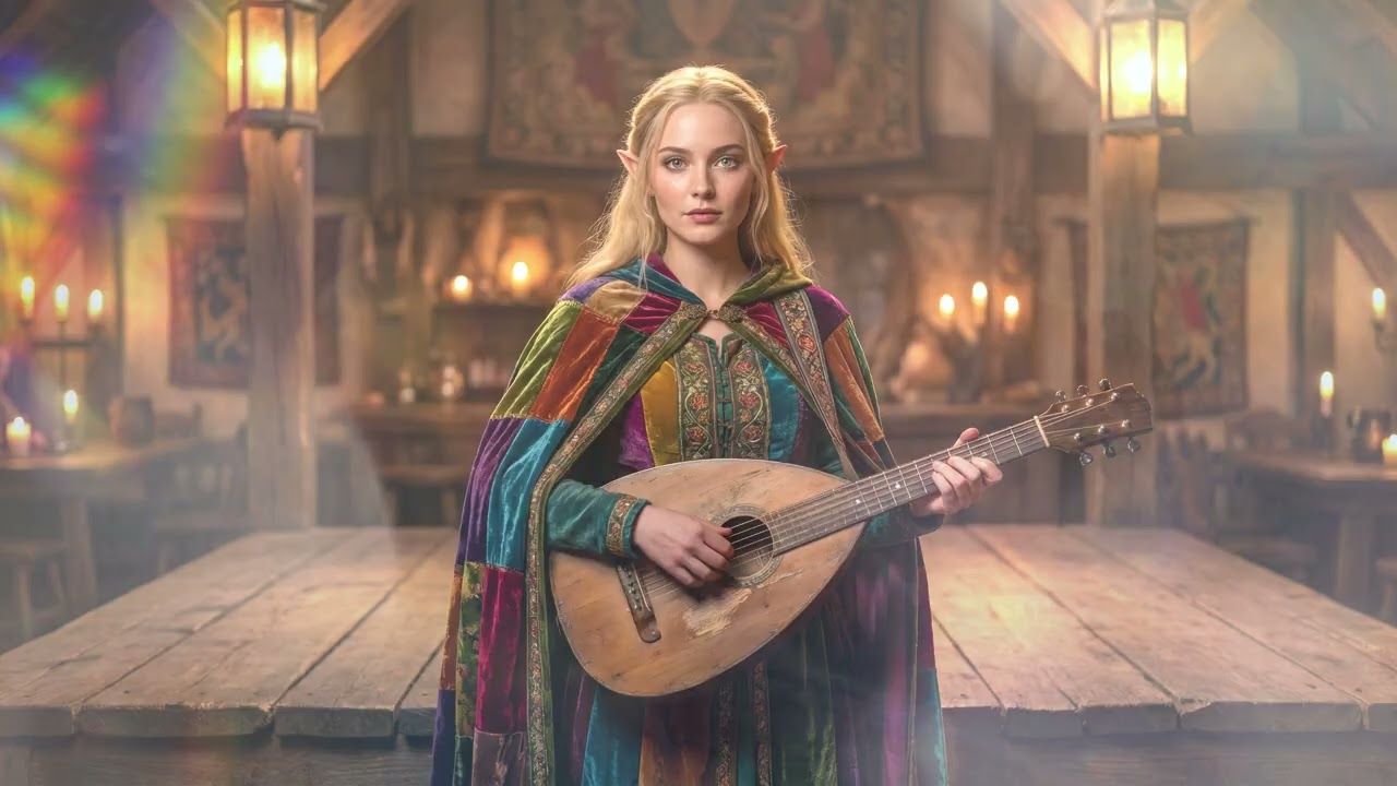 🍺🌿 Elven Tavern Bard Songs | 1 Hour Fantasy Tavern Music | Relaxing Medieval Ambience | Nomad Relax