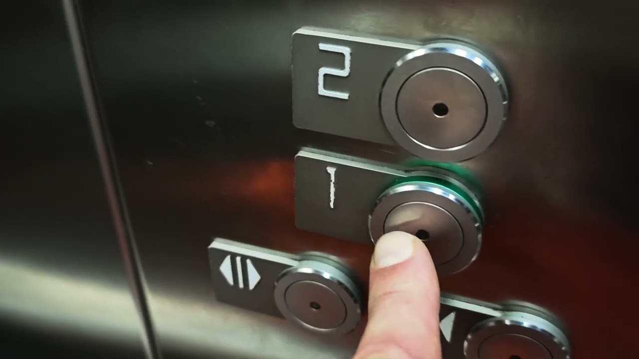 Netherlands, Schiphol Airport, KONE elevator