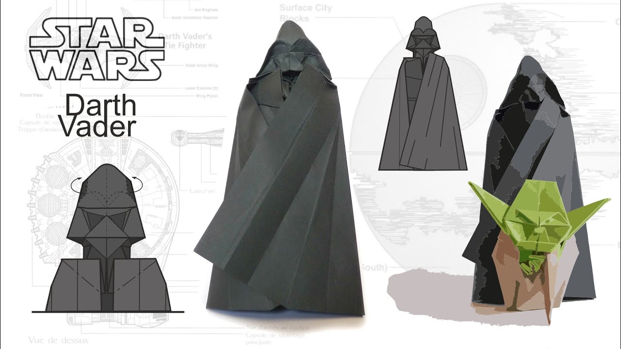 Darth Vader / TUTORIAL ORIGAMI